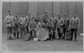 A POW Band at Stobs @ 1917-18