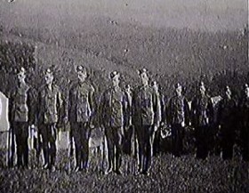 Cameronians at Acreknowe 1915