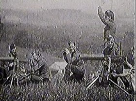 Royal Scots machine-gun training 1915